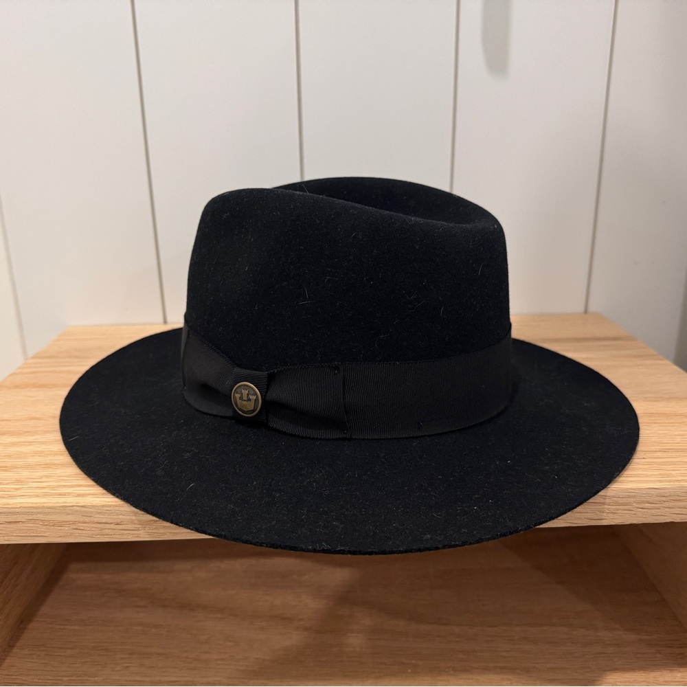 Goorin Bros Classic Black Hat size medium